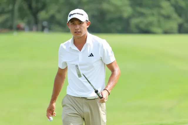 Tour Championship 2023: Collin Morikawa xoá bỏ 9 gậy cách biệt chỉ sau 1 vòng đấu - Ảnh 1.