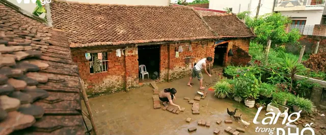 Làng trong phố - Tập 21: Mến quắc mắt khiến vợ tắt điện - Ảnh 3.