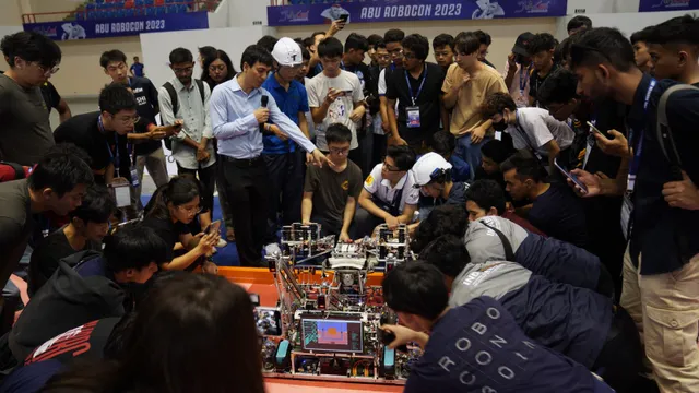 Các đội tuyển ABU Robocon 2023 giao lưu và chia sẻ công nghệ - Ảnh 9.