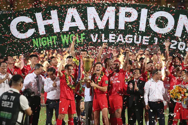 Những con số đáng chú ý của V.League 2023 - Ảnh 1.