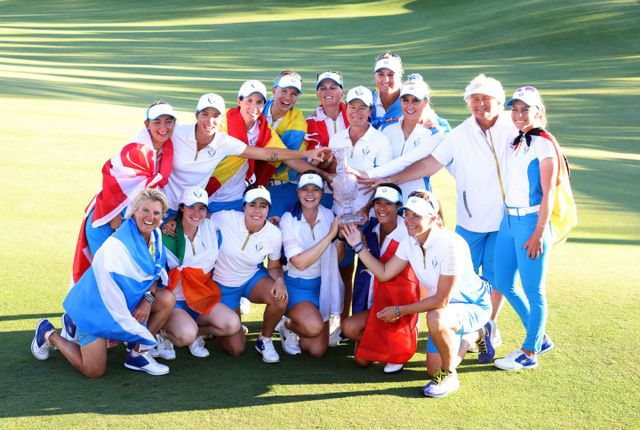 Các golfer cần đáp ứng điều kiện nào để tham dự Solheim Cup 2023? - Ảnh 1.