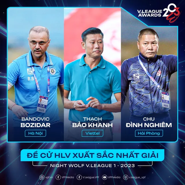 Những cái tên được chờ đợi tại V.League Awards 2023 - Ảnh 1.