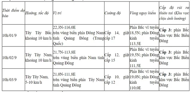 Bão số 3 gây thời tiết xấu trên biển, sóng biển cao 8-10 mét - Ảnh 1.