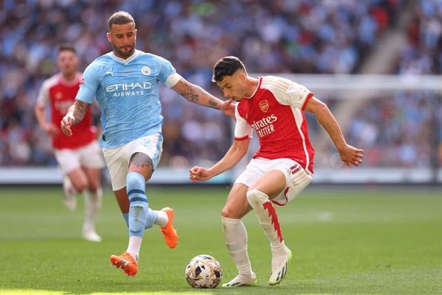 Hạ Man City sau loạt luân lưu, Arsenal giành Siêu Cup Anh - Ảnh 1.