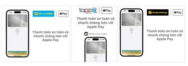 Chuỗi bán lẻ tiên phong hình thức thanh toán Apple Pay tại Việt Nam - Ảnh 1. Chuỗi bán lẻ tiên phong hình thức thanh toán Apple Pay tại Việt Nam - Ảnh 1.