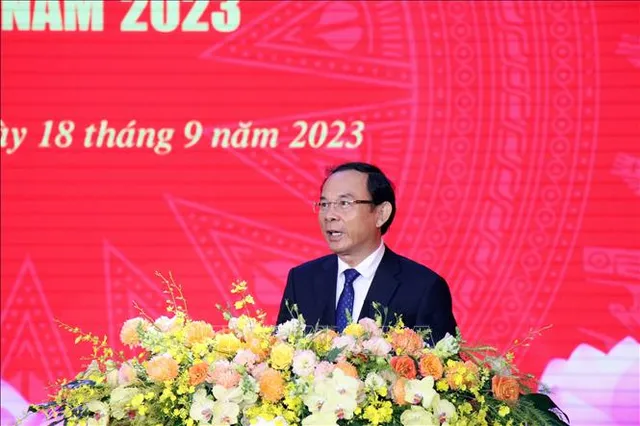 130 giảng viên tham gia Hội thi dạy giỏi toàn quốc các trường chính trị năm 2023 - Ảnh 2.