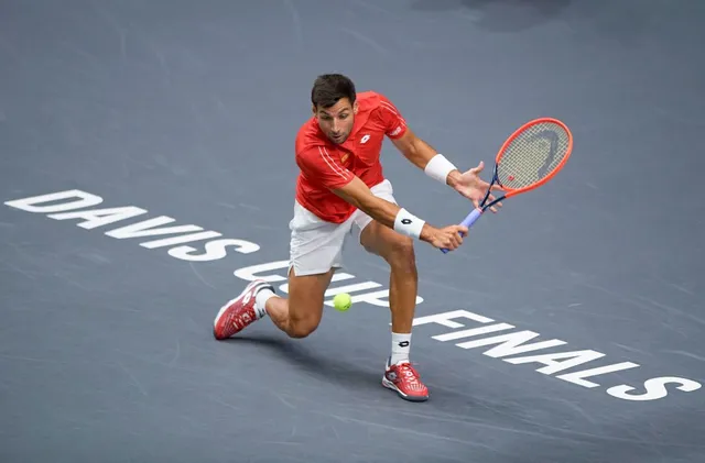 Diễn biến lượt trận cuối vòng bảng Davis Cup 2023: ĐT Tây Ban Nha và ĐT Croatia tiến vào vòng trong - Ảnh 1.