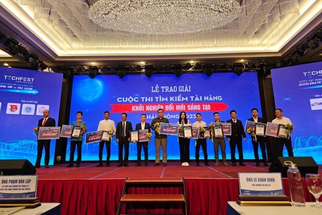 Techfest Hải Phòng 2023 quy tụ gần 500 công nghệ, giải pháp đổi mới sáng tạo đến từ 6 quốc gia - Ảnh 5.