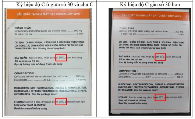 Bộ Y tế cảnh báo thuốc giả CEFIXIME 200 - Ảnh 2.