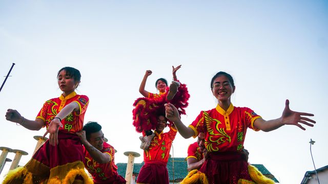 Mãn nhãn lân múa Mai hoa thung ở Cần Thơ - Ảnh 5.