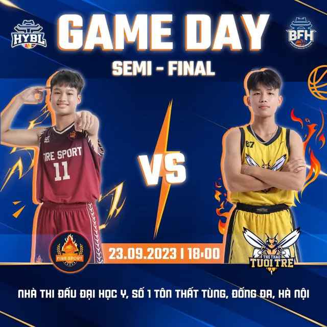 Bán kết Hanoi Youth Basketball League 2023 | Chờ đợi những màn so tài kịch tính - Ảnh 1.