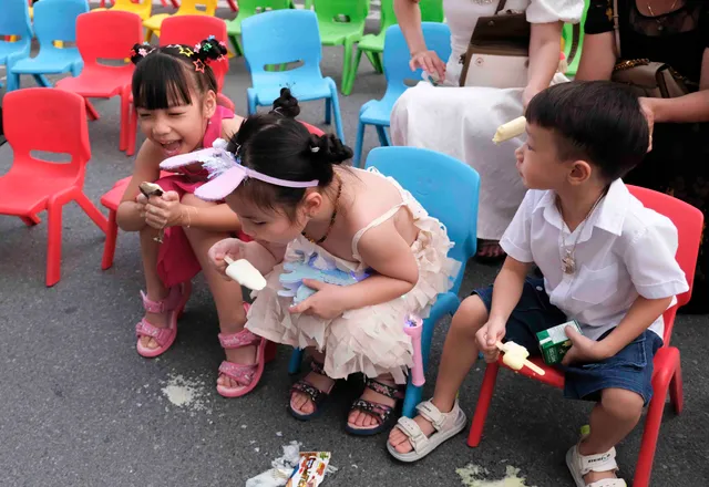 Tưng bừng hoạt động Rước đèn trông trăng đón Tết Trung thu tại VTV - Ảnh 13. Tưng bừng hoạt động Rước đèn trông trăng đón Tết Trung thu tại VTV - Ảnh 13.