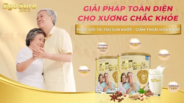 Ra mắt Egosure Gold - Thực phẩm dinh dưỡng cho xương chắc khỏe - Ảnh 1.