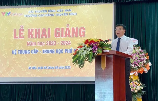 Trường Cao đẳng Truyền hình: Khai giảng năm học 2023 - 2024 khối Trung cấp - THPT - Ảnh 4.