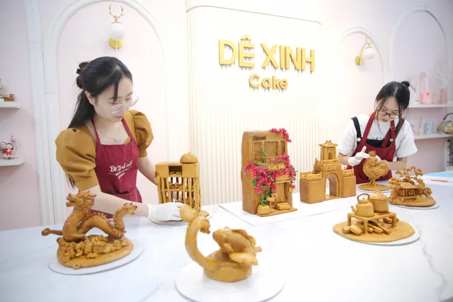 Cô gái 9x đưa ký ức quê nhà lên bánh trung thu - Ảnh 12. Cô gái 9x đưa ký ức quê nhà lên bánh trung thu - Ảnh 12.