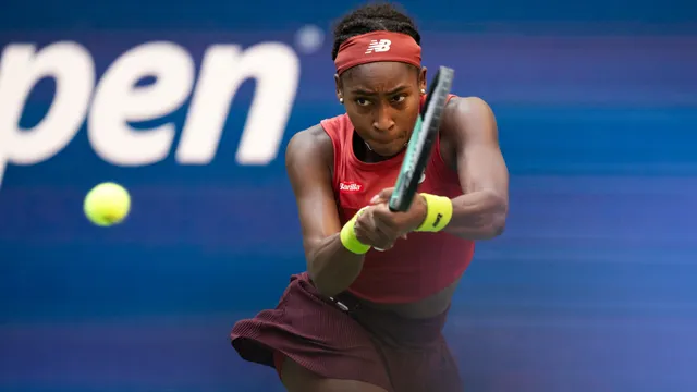 Coco Gauff vào bán kết Mỹ mở rộng 2023 - Ảnh 1.