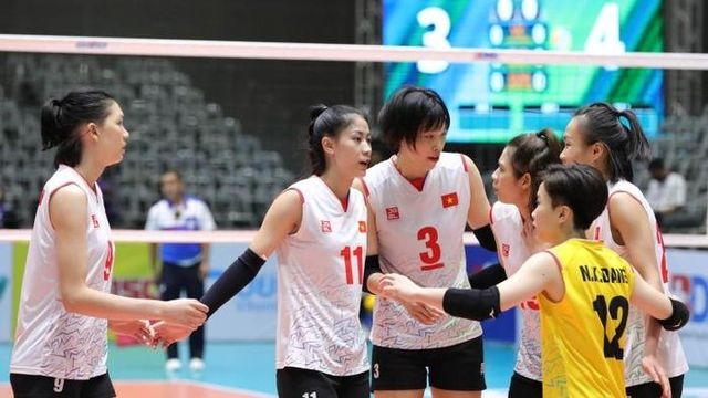Thua Nhật Bản 2-3, ĐT nữ Việt Nam xếp hạng 4 tại giải bóng chuyền châu Á - Ảnh 1.