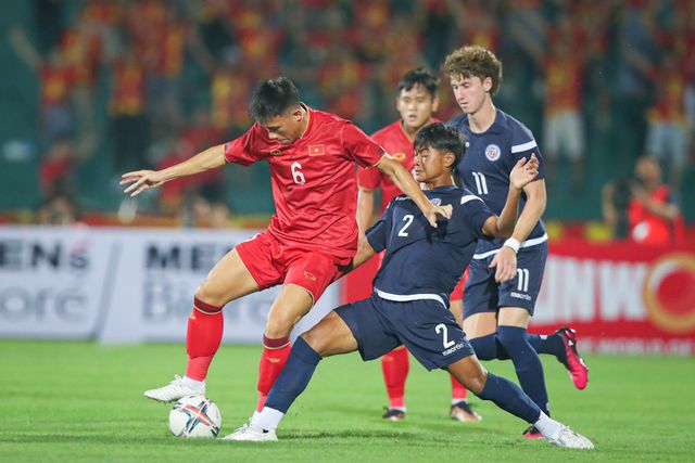 Thắng U23 Guam 6-0, U23 Việt Nam khởi đầu suôn sẻ tại Vòng loại châu Á - Ảnh 2.