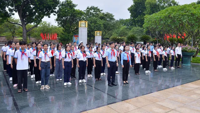 Đoàn đại biểu trẻ em toàn quốc sơ duyệt chuẩn bị cho Phiên họp giả định Quốc hội trẻ em - Ảnh 7.