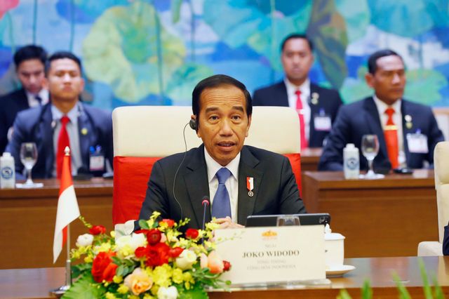 Chủ tịch Quốc hội Vương Đình Huệ hội kiến Tổng thống Indonesia Joko Widodo - Ảnh 3.