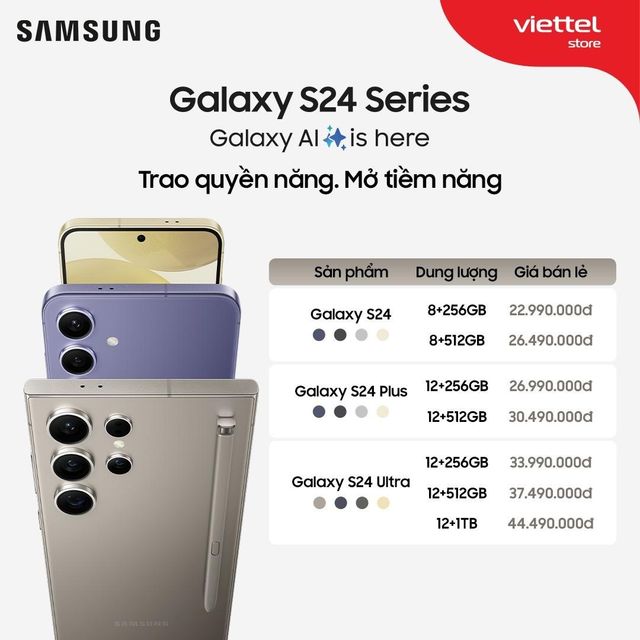 Viettel Store chính thức nhận đặt trước Galaxy S24 series - Galaxy AI đầu tiên tại Việt Nam - Ảnh 2.