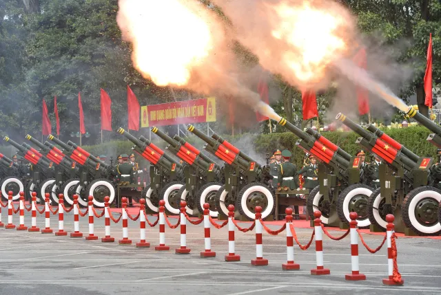 Chủ tịch nước chủ trì lễ đón trọng thể Tổng thống Cộng hòa Liên bang Đức - Ảnh 3.