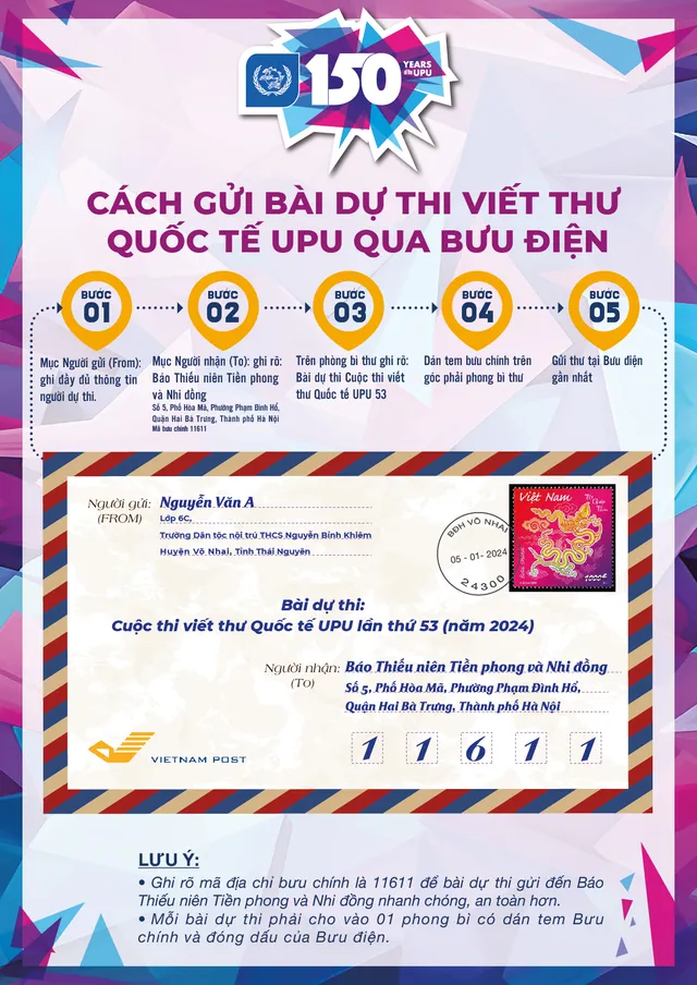 Phát động cuộc thi Viết thư quốc tế UPU lần thứ 53 gửi các thế hệ tương lai - Ảnh 3.