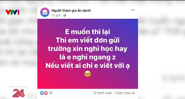 Thí sinh tự do lựa chọn bảo lưu, thi lại vì chọn sai ngành - Ảnh 2.