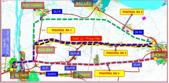 Thi công xuyên Tết, đẩy nhanh tiến độ cao tốc Cần Thơ - Cà Mau - Ảnh 1.