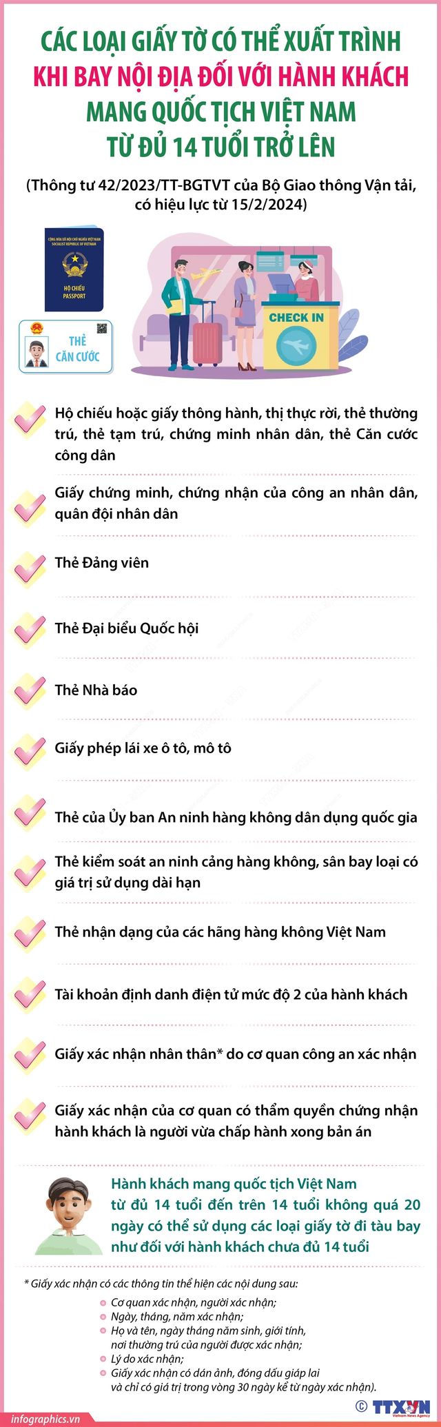 Các loại giấy tờ có thể xuất trình khi đi máy bay từ 15/2 - Ảnh 3.