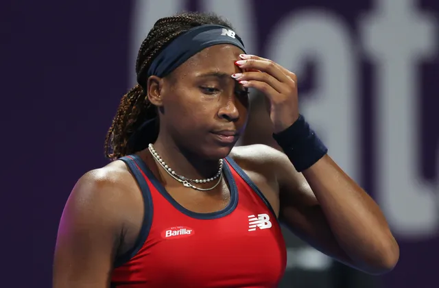 Coco Gauff và Ons Jabeur dừng bước tại vòng 2 Qatar mở rộng - Ảnh 1.