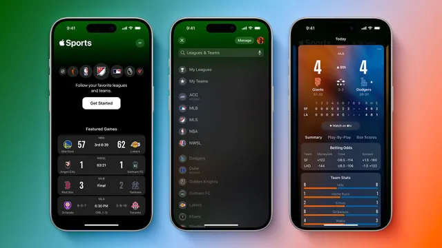 Apple cho ra mắt ứng dụng mới dành cho người hâm mộ các môn thể thao - Ảnh 1.