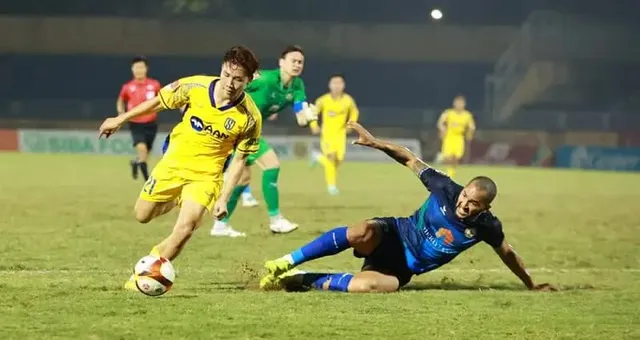 Vòng 10 V.League | Sông Lam Nghệ An vs Công An Hà Nội (18:00 ngày 23/02 trên VTV5) - Ảnh 1.