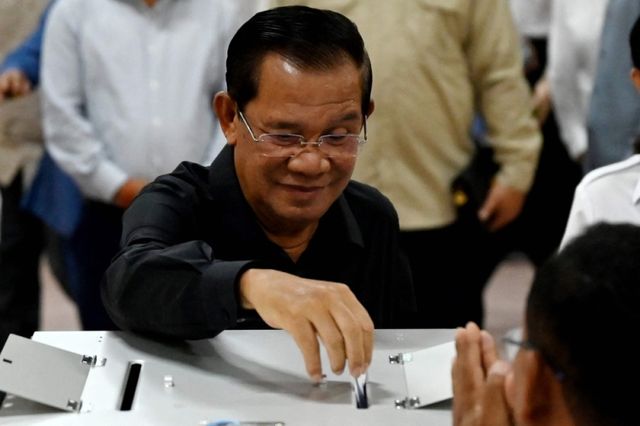 Đảng Nhân dân Campuchia giành đa số phiếu tại cuộc bầu cử Thượng viện khóa V - Ảnh 1.