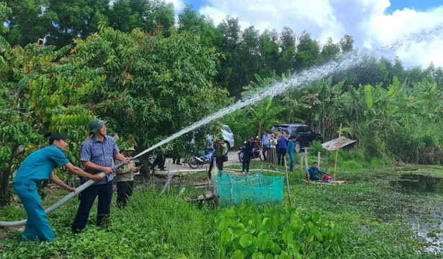 Khẩn trương triển khai phòng chống cháy 21.000 ha rừng Cà Mau - Ảnh 1.