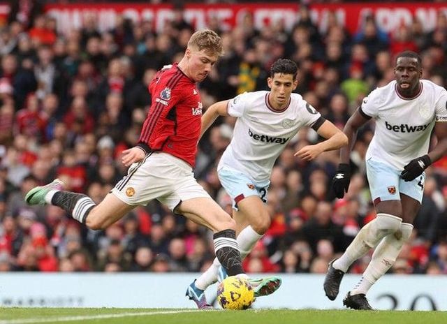 Garnacho tỏa sáng, Manchester United thắng đậm West Ham - Ảnh 1.