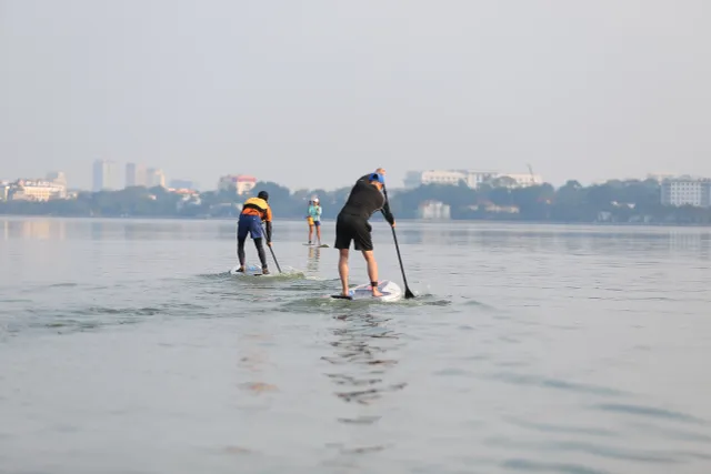 Thú chơi SUP ở Hà Nội - Ảnh 5.