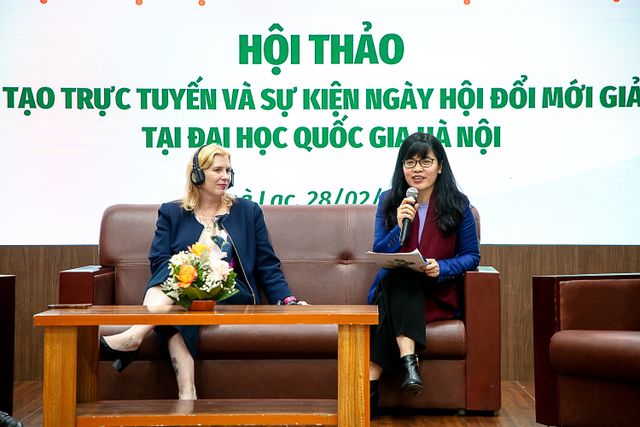 Đào tạo trực tuyến - thành tố mới của hệ sinh thái đào tạo tại ĐHQGHN - Ảnh 2.