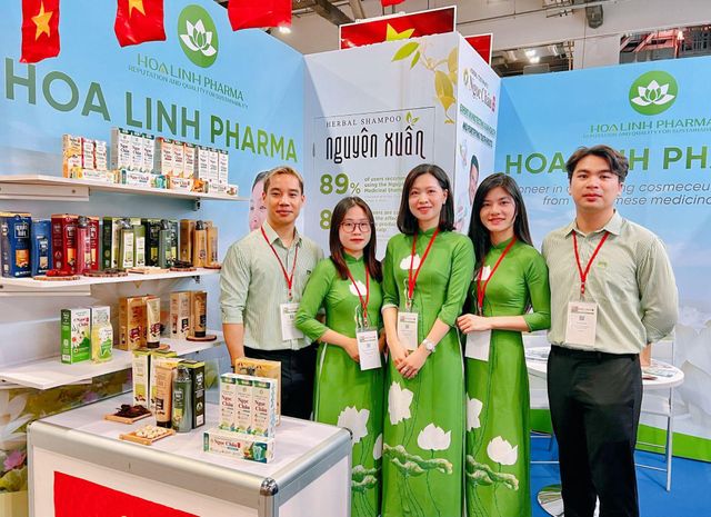 Dược phẩm Hoa Linh quảng bá thương hiệu Việt tại triển lãm Beauty Asia 2024, Singapore - Ảnh 2.