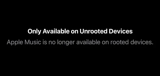 Apple Music cấm cửa máy Android đã bị root - Ảnh 1.