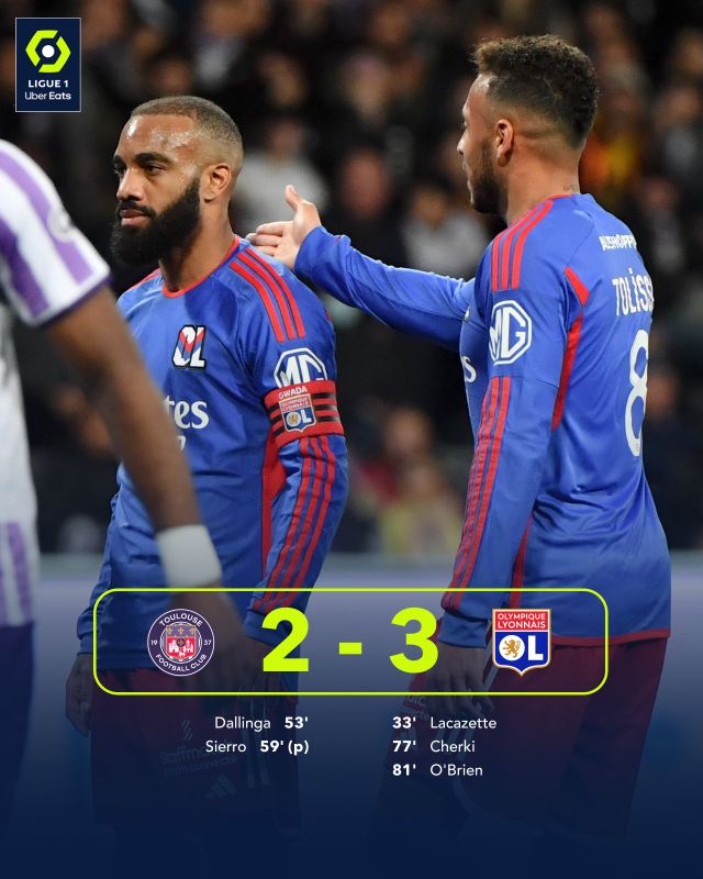 Lyon giành chiến thắng trên sân của Toulouse - Ảnh 1.