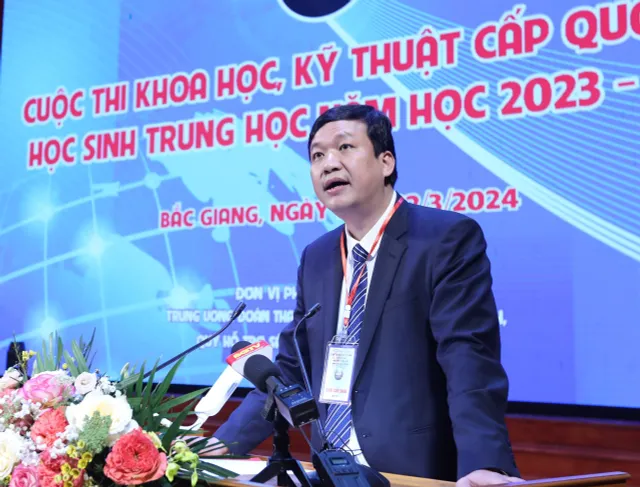 74 đơn vị tham gia Cuộc thi Khoa học, kỹ thuật cấp quốc gia học sinh trung học 2023-2024 - Ảnh 2.