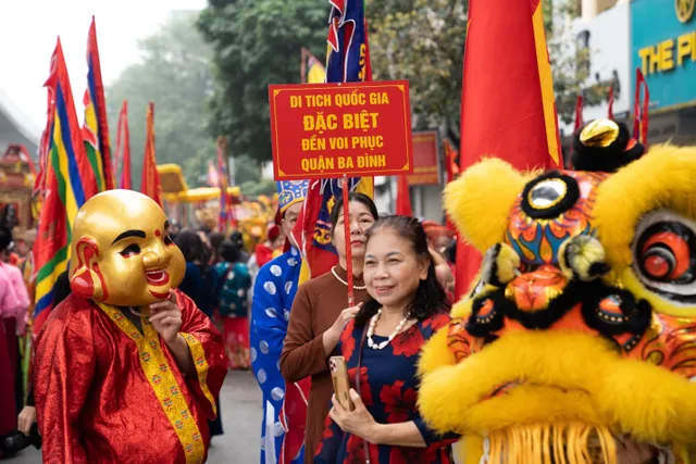 Đình Hào Nam tưng bừng tổ chức lễ hội truyền thống - Ảnh 7.