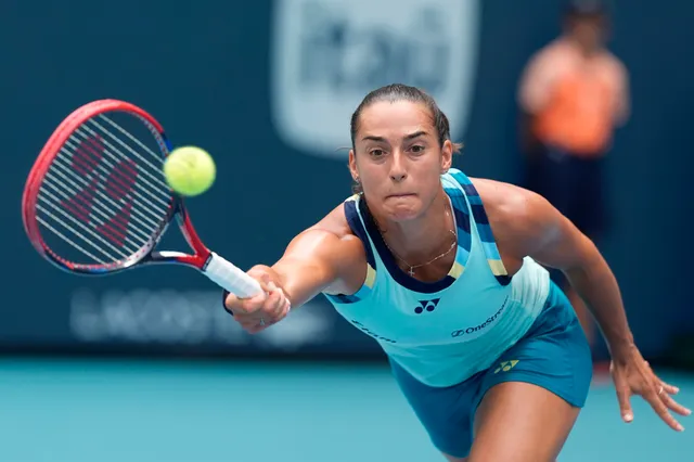 Danielle Collins giành chiến thắng bất ngờ trước Caroline Garcia tại tứ kết Miami mở rộng - Ảnh 1.