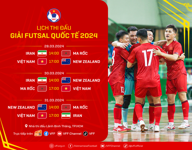 Đội tuyển futsal Việt Nam hòa New Zealand trong trận ra quân tại Giải futsal quốc tế 2024 - Ảnh 4.