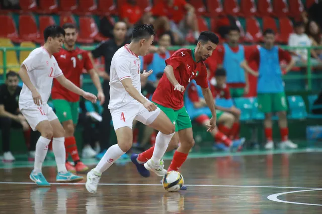 ĐT futsal Việt Nam hoà nghẹt thở với đối thủ hạng 8 thế giới - Ảnh 2.