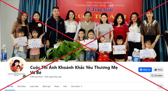 Cảnh giác trò lừa đảo mạo danh VTV tổ chức Cuộc Thi Ảnh Khoảnh Khắc Yêu Thương Mẹ và Bé - Ảnh 1.