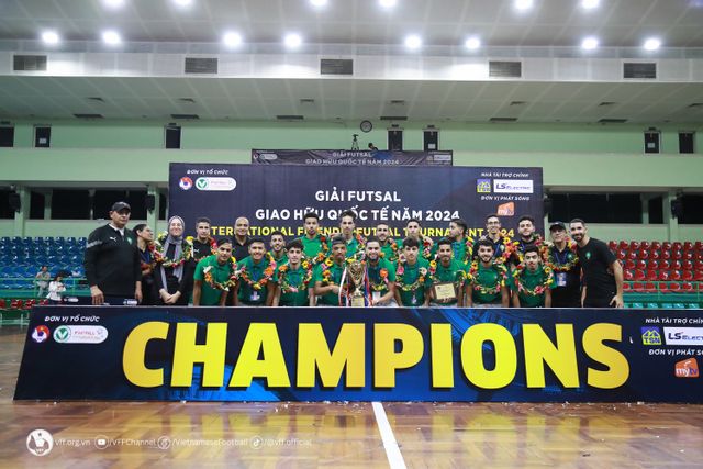 Giải futsal quốc tế 2024: ĐT Việt Nam tiếp tục ghi điểm dù không tạo được bất ngờ trước Iran - Ảnh 5.