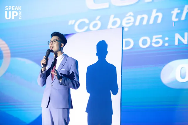 Chung kết Speak Up 2024: Tay cầm mic đưa khát vọng bay xa - Ảnh 3.