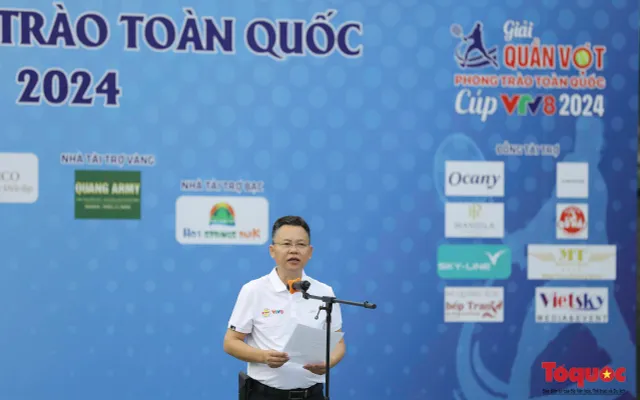 Giải Quần vợt phong trào toàn quốc Cup VTV8 năm 2024 để lại nhiều ấn tượng - Ảnh 2.